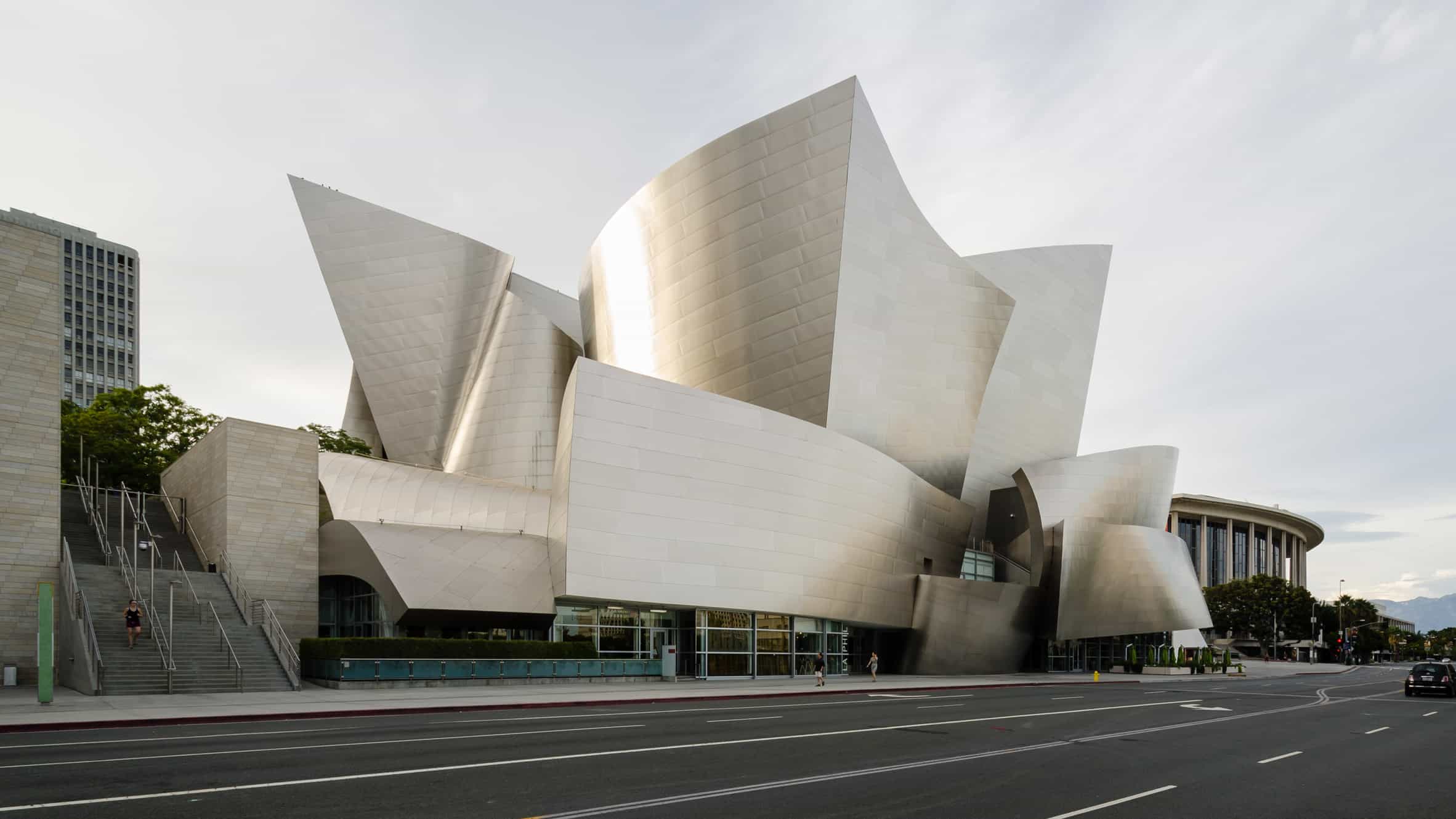The Walt Disney Concert Hall In Los Angeles By Frank Gehry Archute