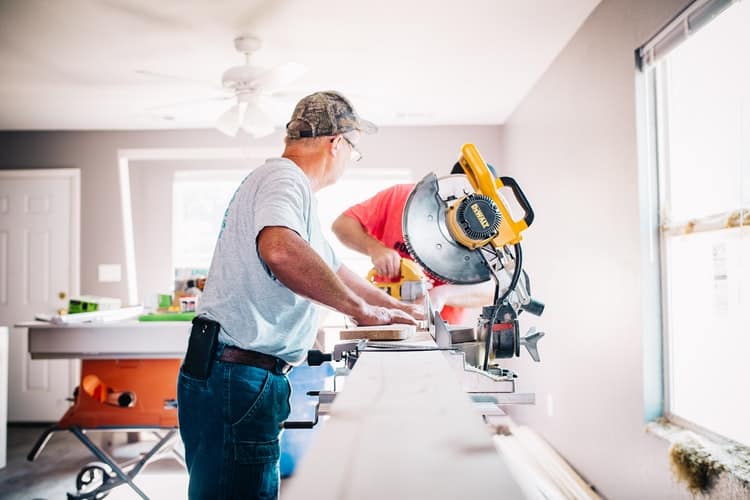 renovating vacation home