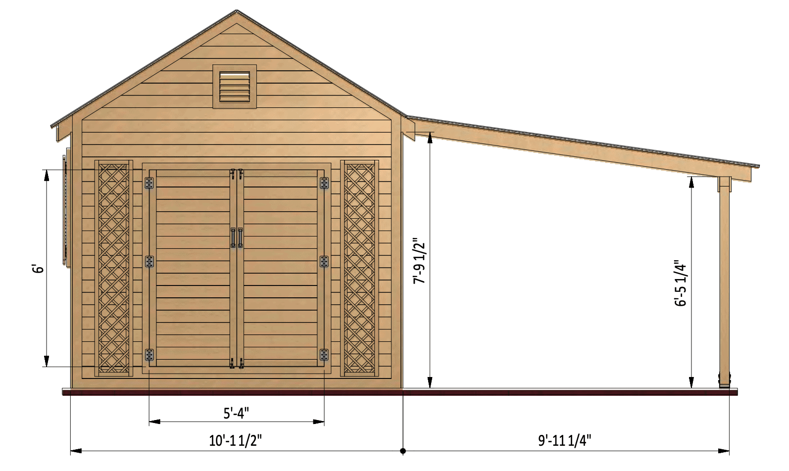 shed details