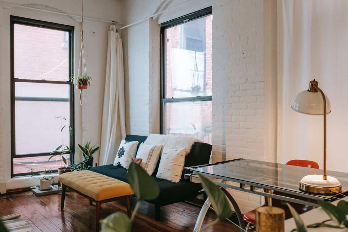 Throw blanket and pillows