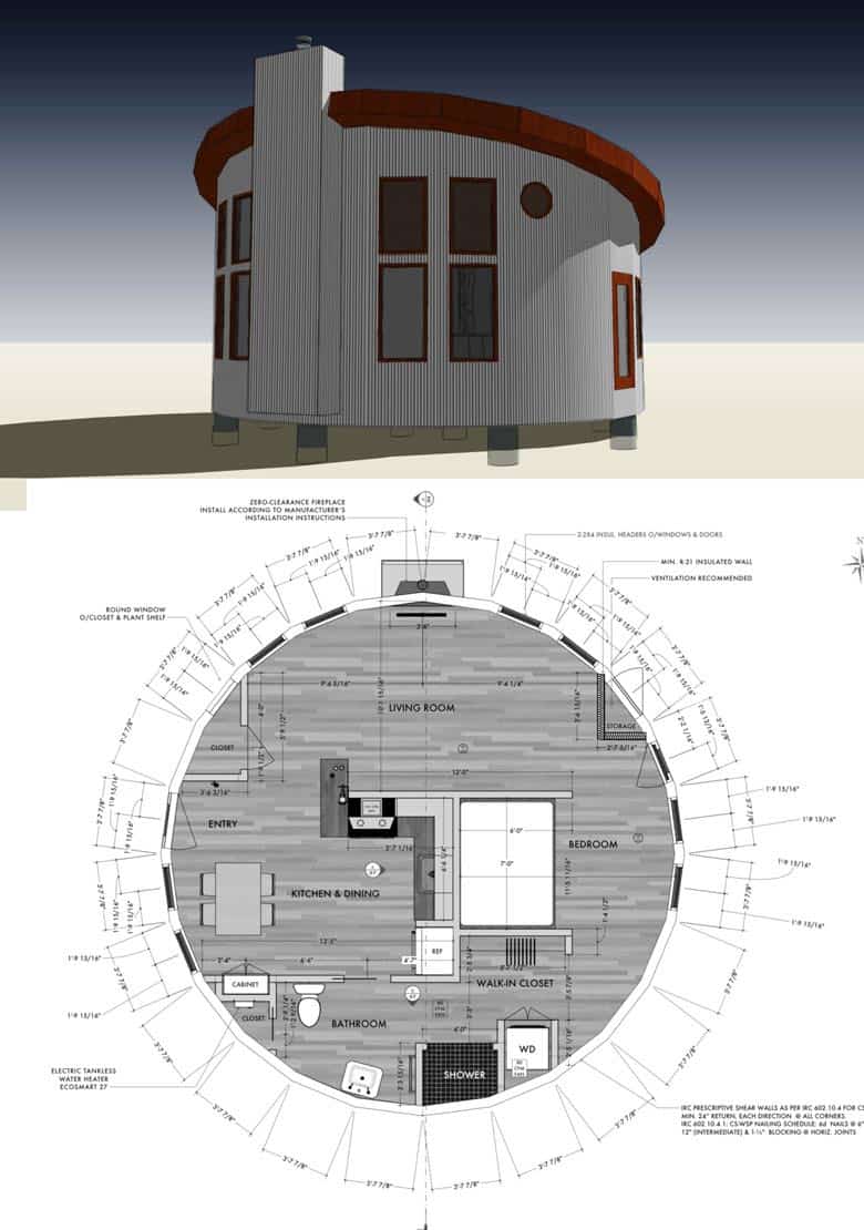 Round House Plans