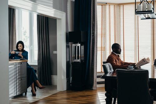 Using A Room Divider Curtain As Your Home Office