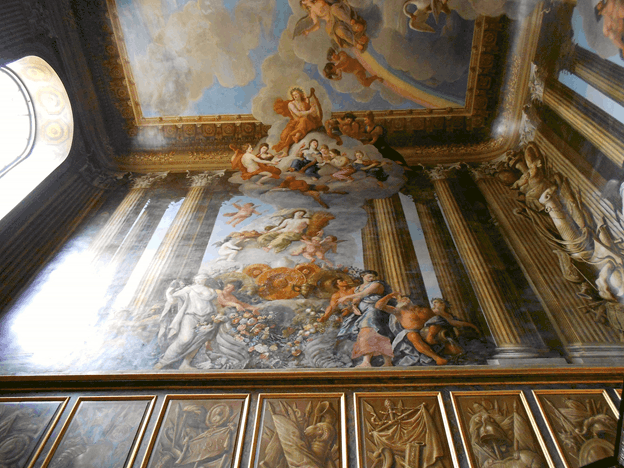 Vividly Painted Baroque Ceilings