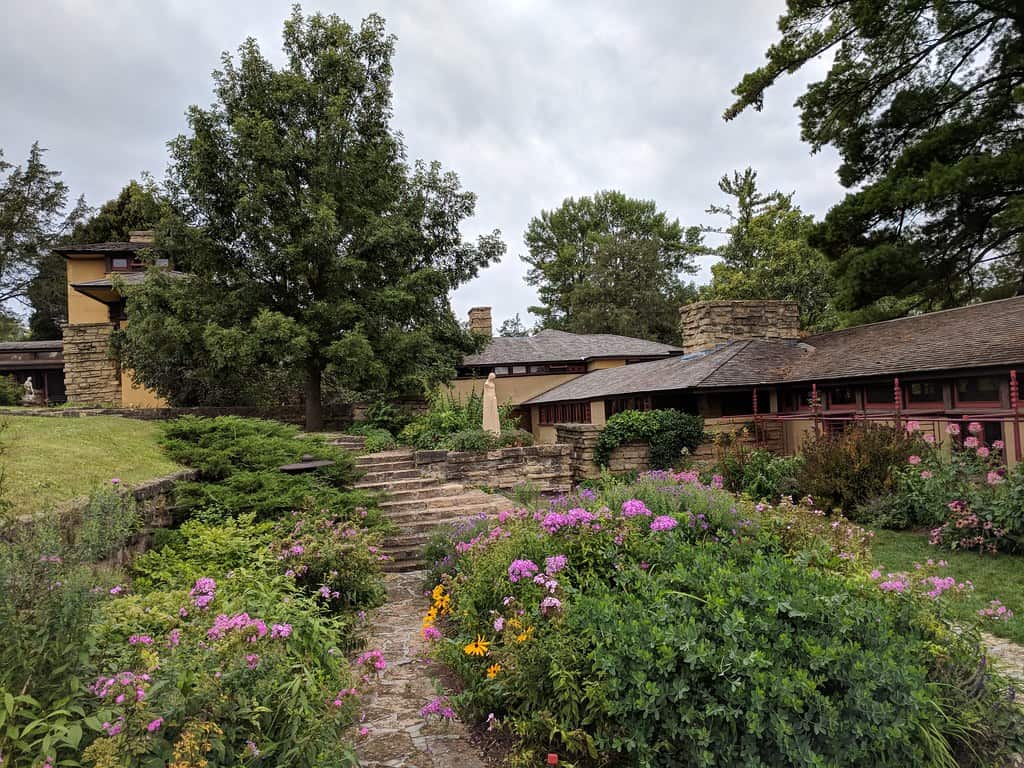 Photo: Taliesin, Frank Lloyd Wright's home, Spring Green, WI | Sporst | Flickr