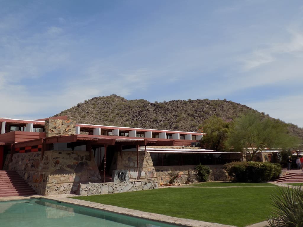 Photo: Taliesin West, Frank Lloyd Wright | Plum Pine | Flickr