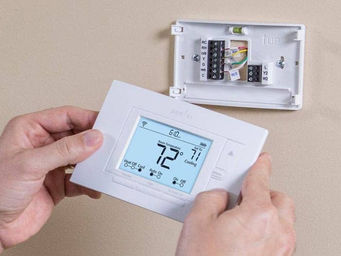 how to install a thermostat