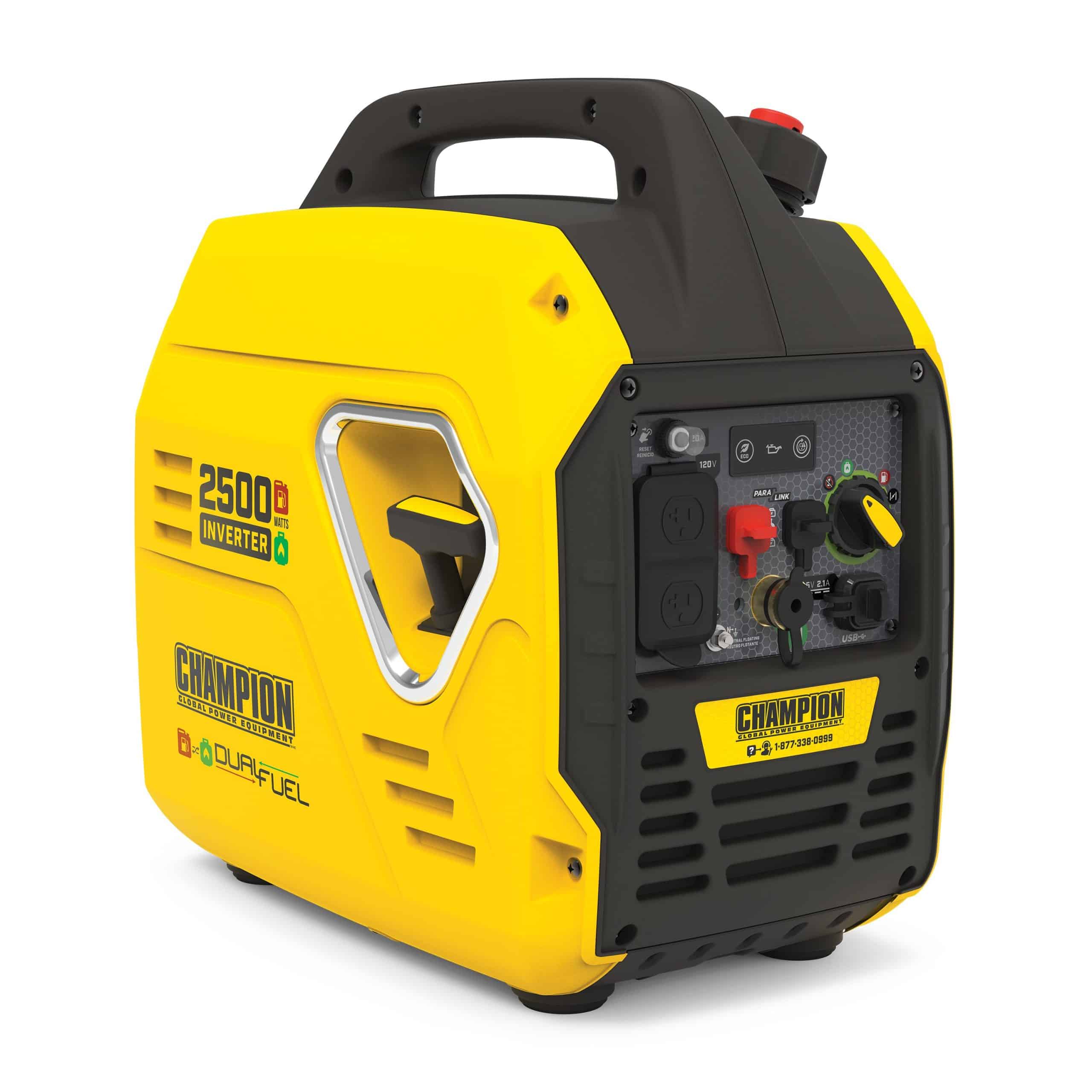 Champion Dual Fuel Inverter Generator For Backup Power