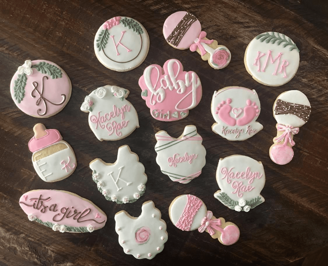 Sugarfox: How to use the DIY drawing projector for decorating cookies