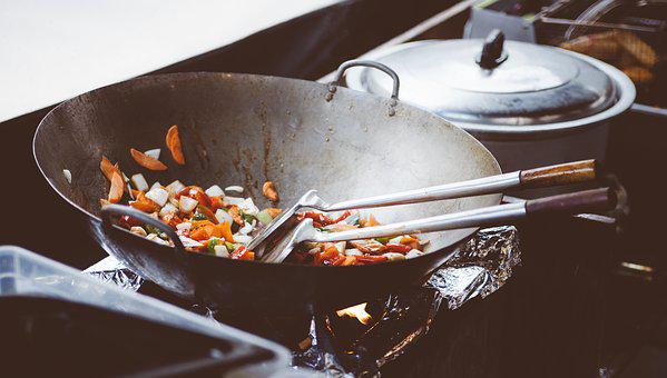how to use a wok on a gas stove