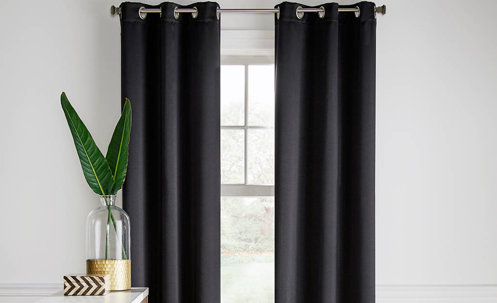 standard curtain width