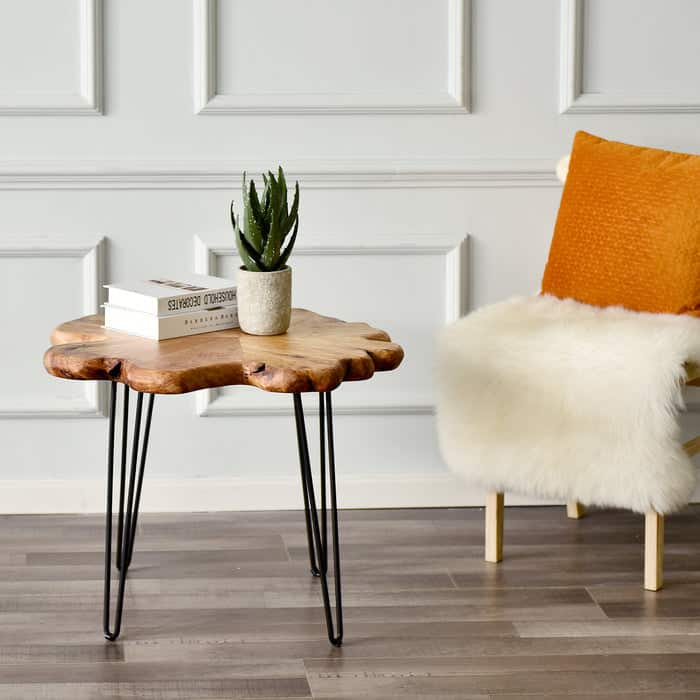 Welland Cedar Live Edge Small Coffee Table