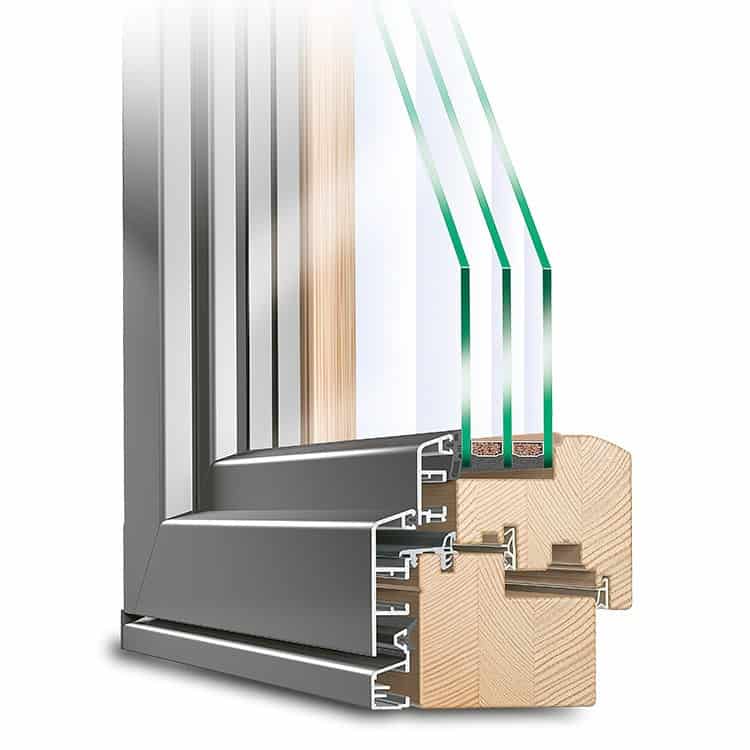 Aluminum Clad Wood Windows
