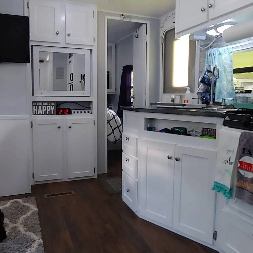 updating travel trailer interior