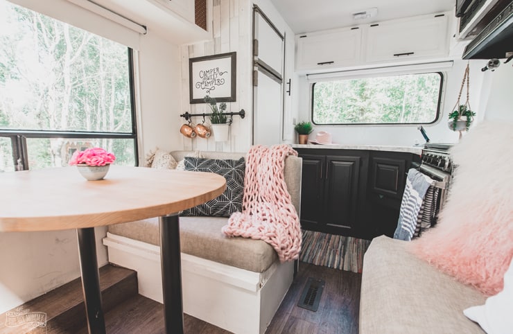 updating travel trailer interior