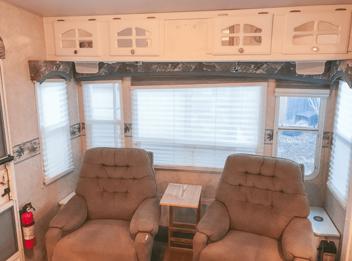 updating travel trailer interior