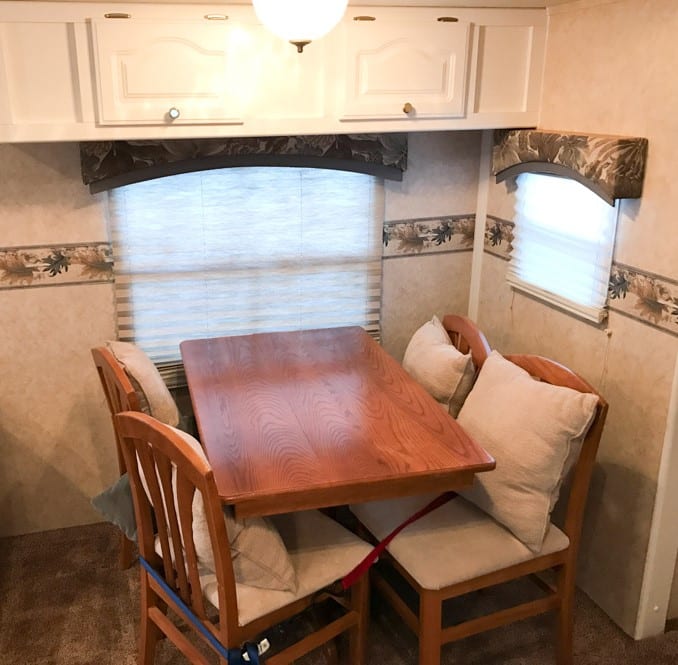 updating travel trailer interior