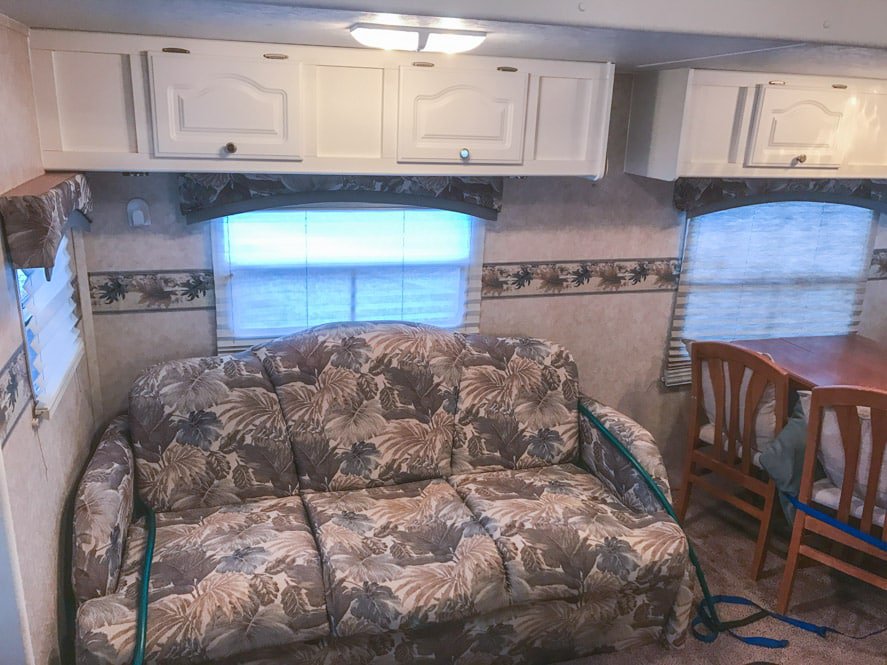 updating travel trailer interior