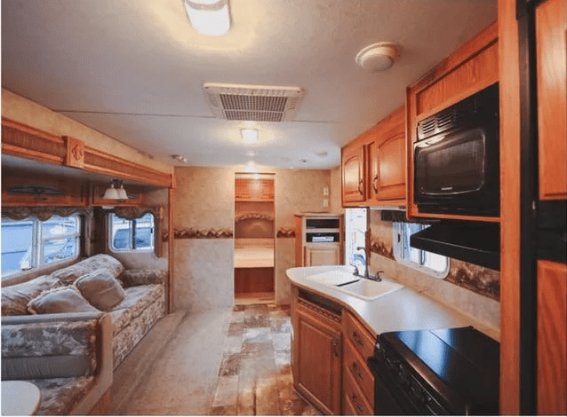 updating travel trailer interior