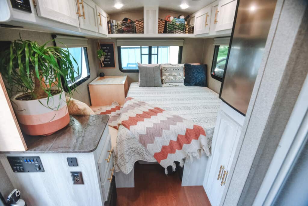 updating travel trailer interior