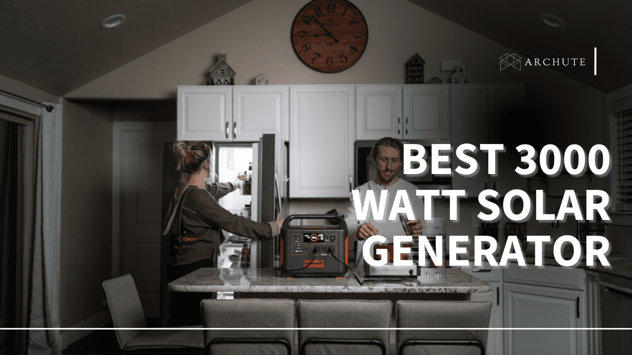 best 3000 watt solar generator