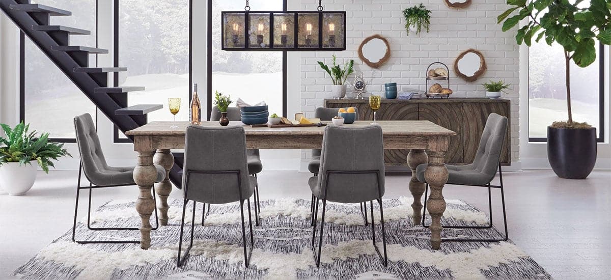 dining room in a classic home