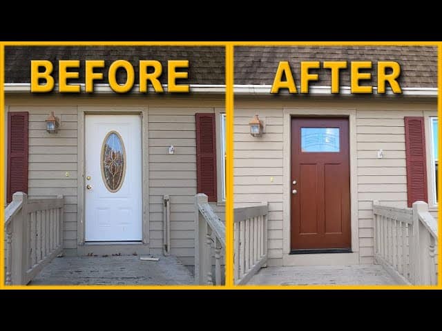 Replace The Front Door