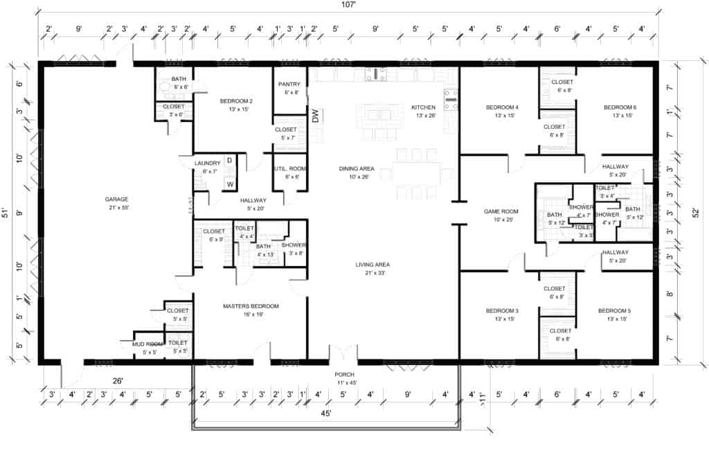 Barndominium Floor Plans To Match Every Homeowner s Style Archute Barndominium Floor Plans To Match Every Homeowner s Style Archute