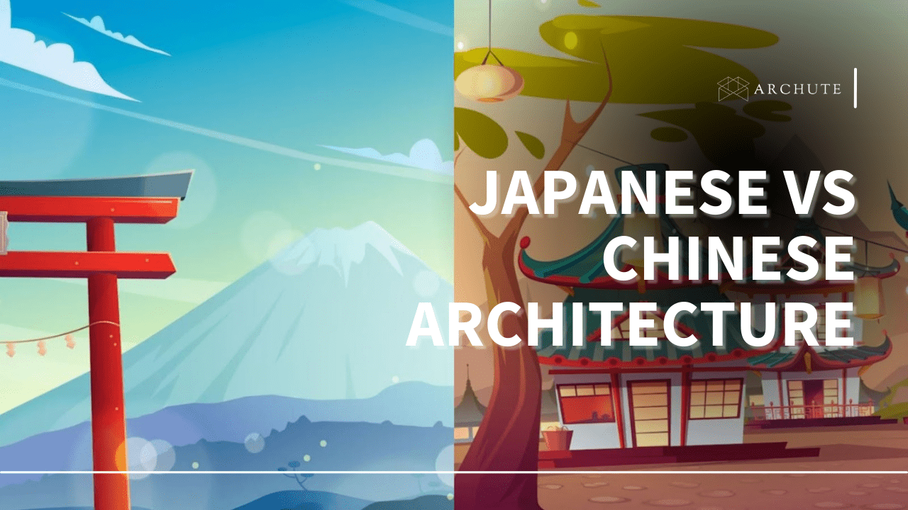japanese vs chinese architecture
