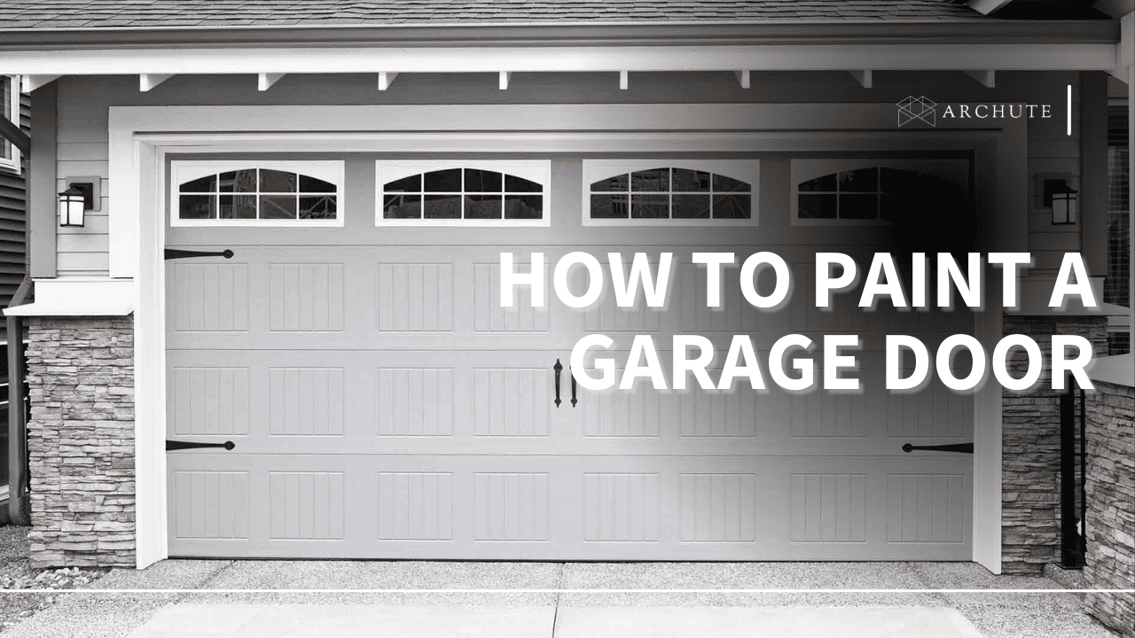 How To Paint A Garage Door
