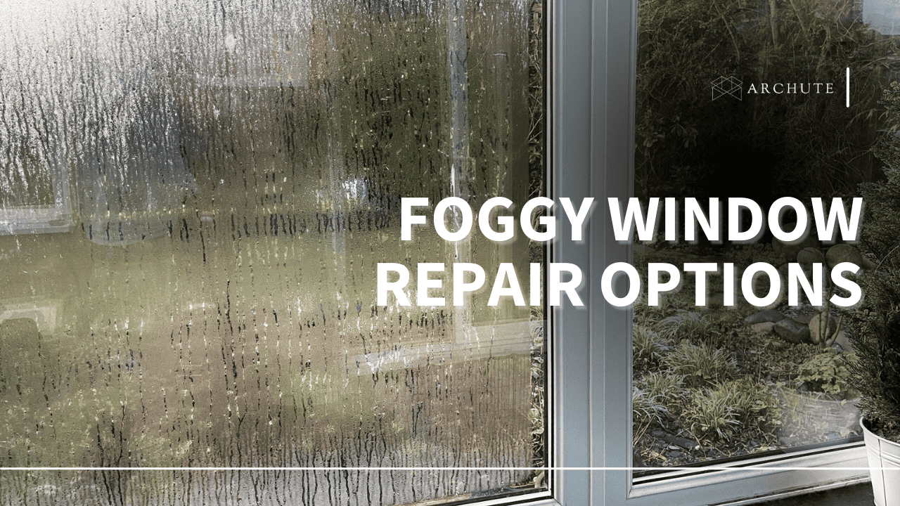 Foggy Window Repair Options