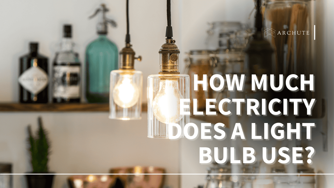 light bulb use how much electricity
