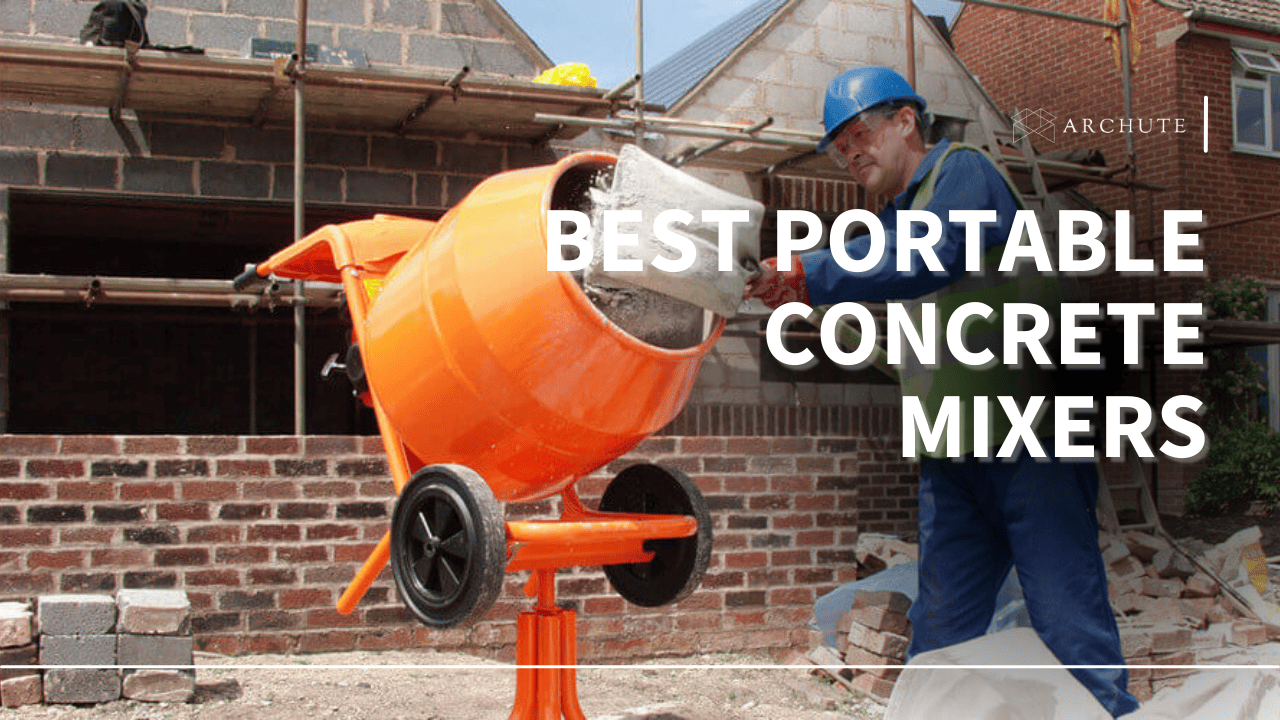 portable concrete mixers