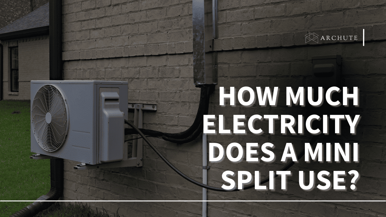 how much electricity does a mini split use