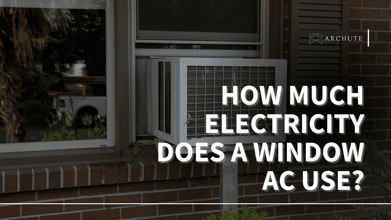 how much electricity does a window ac use