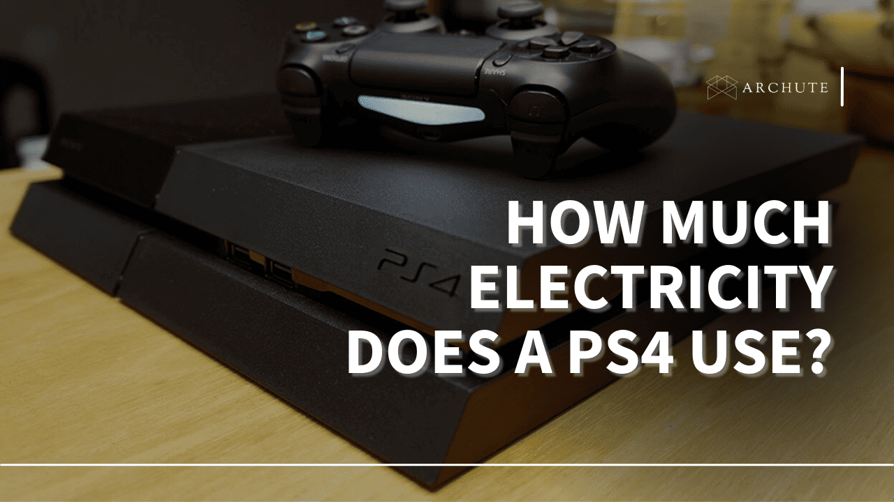 how much electricity does a ps4 use