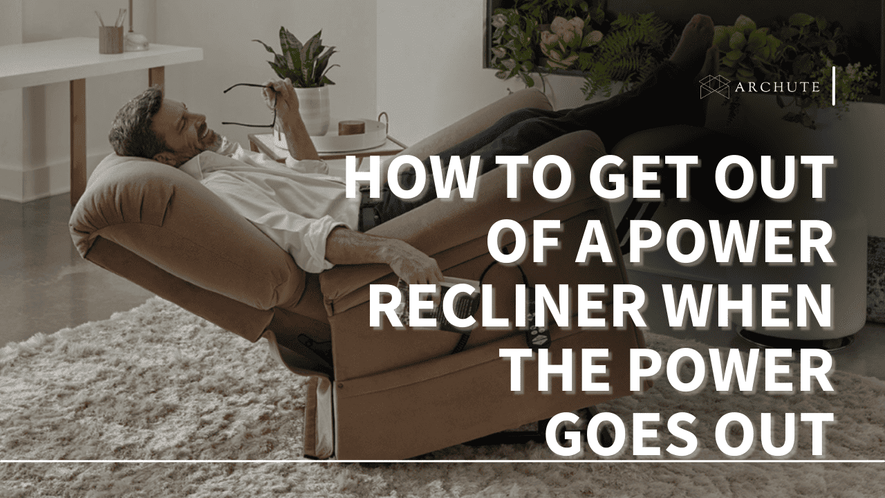 How to Get Out of a Power Recliner When the Power Goes Out