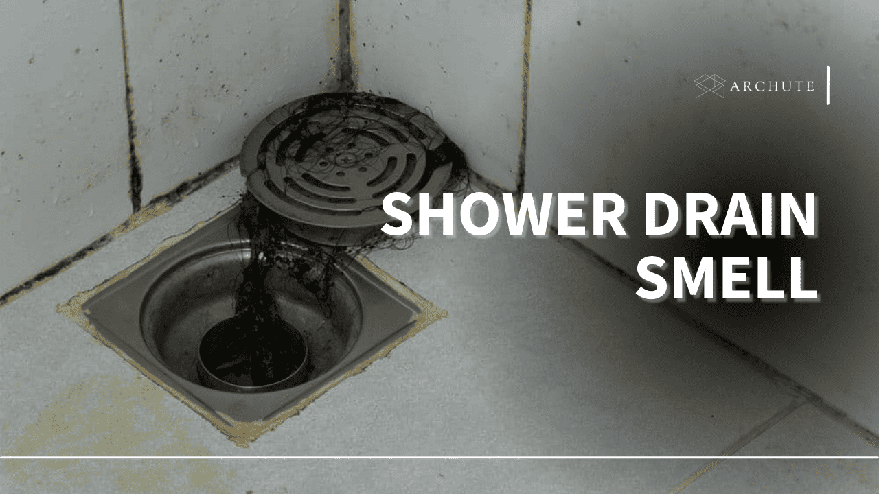 shower drain smell