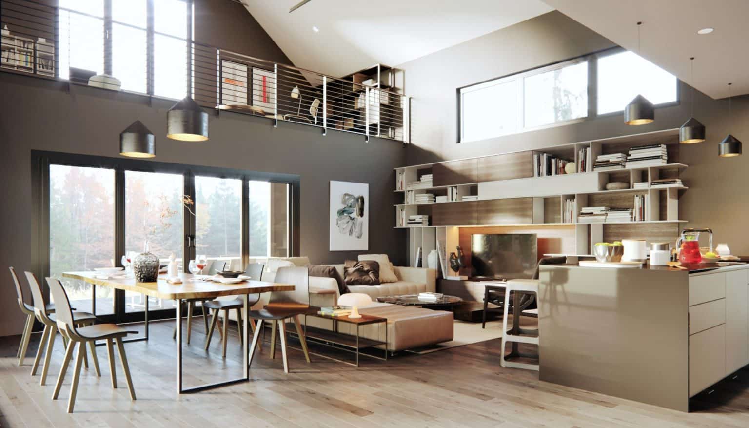 barndominium interior