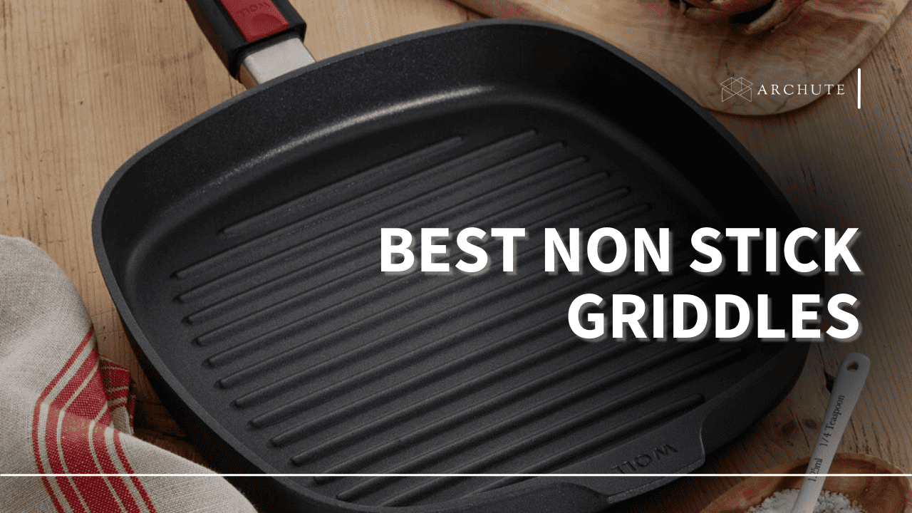 The Anything Pan - Non-Stick Griddle Pan with Detachable Handle - by Jean Patrique