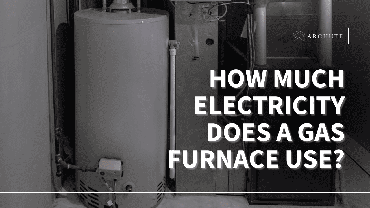 how much electricity does a gas furnace use