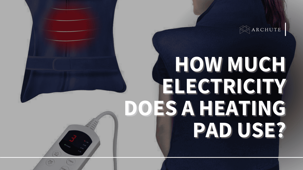 how much electricity does a heating pad use