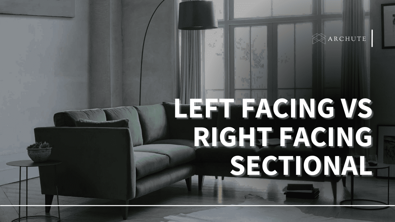 left facing vs right facing sectional